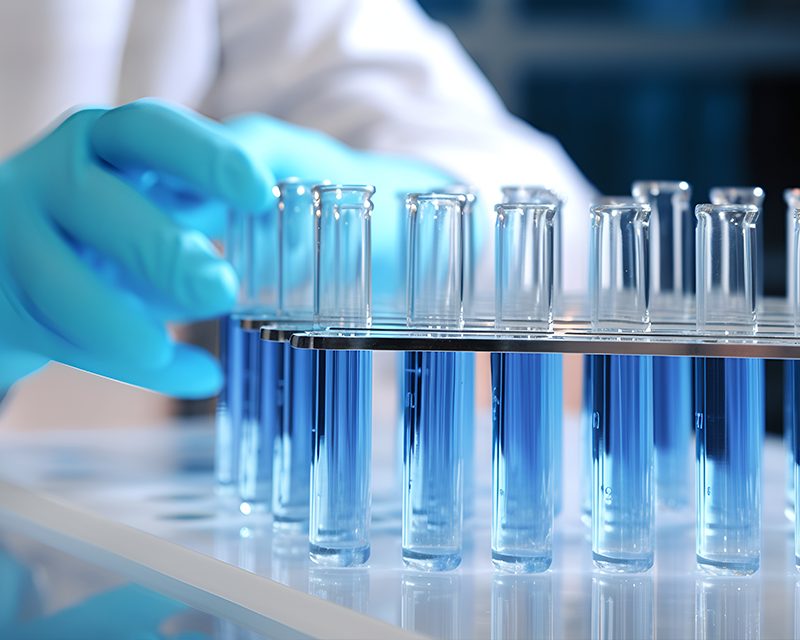 Pharmaceutical and chemical processing — AI-generated illustration