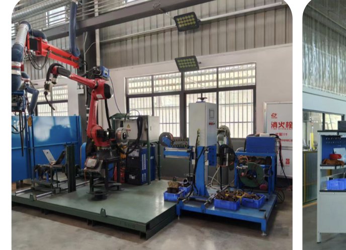 Welding robot cell