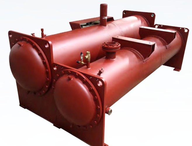 Multi-system unit heat exchanger series