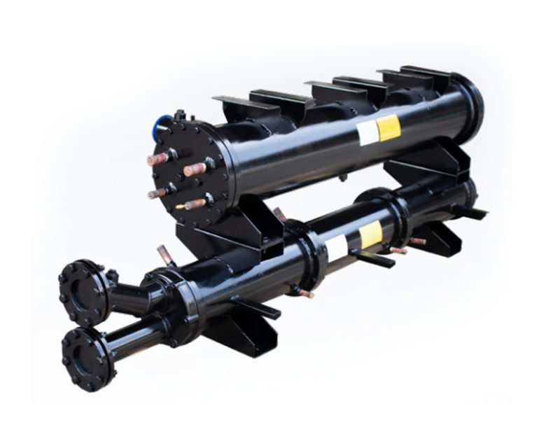 Tandem exchanger set