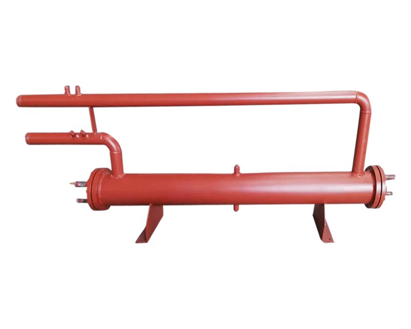 Shell-and-tube oil cooler