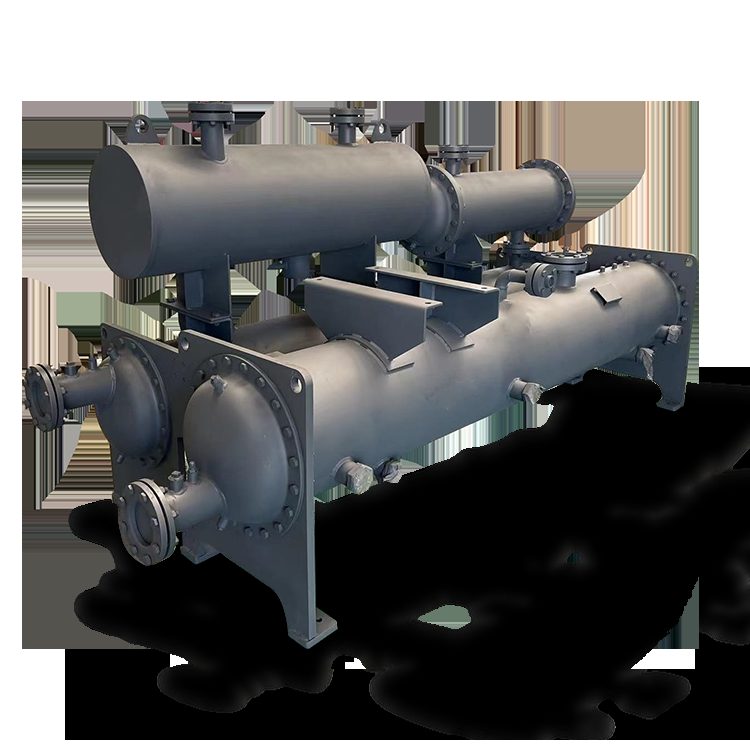Falling-film evaporator assembly